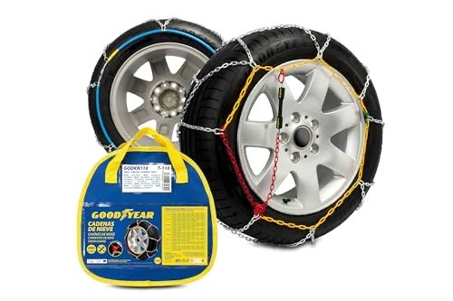 Set de 2 lanțuri auto metalice Goodyear de 9 mm