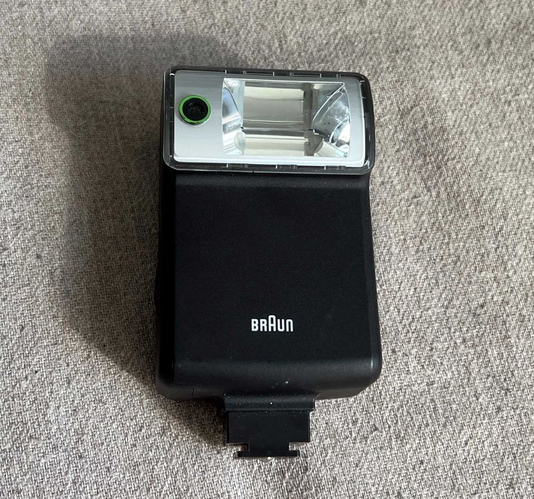 Blitz foto Braun Hobby 23BC vintage automată compatibil camere analog