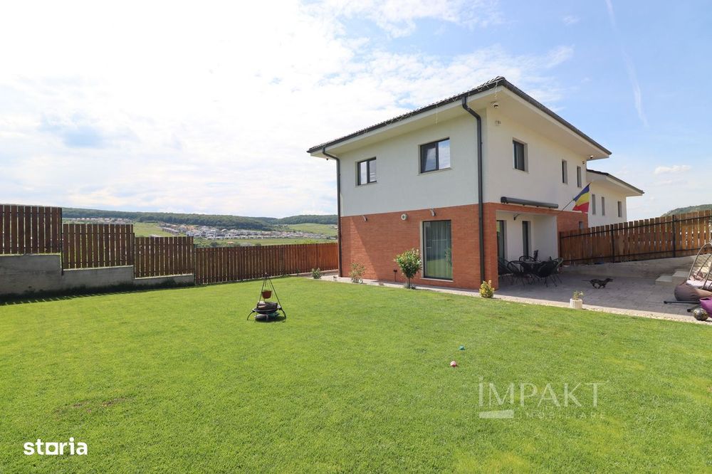 Duplex superb la vanzare, finisat, mobilat, utilat, situat in Chinteni