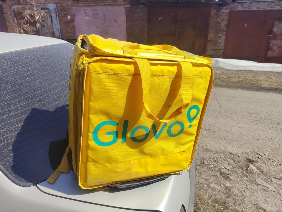 Термосумка рюкзак glovo продам