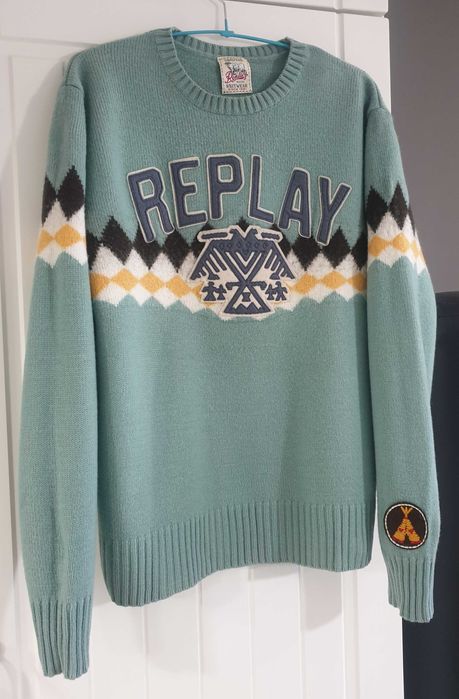 Пуловер Replay от вълна