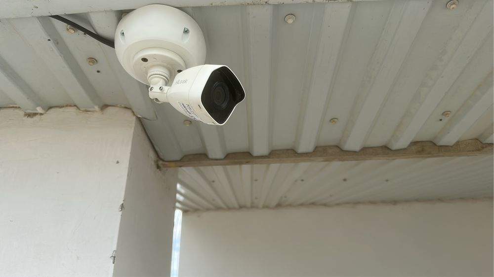 Установка камеры видеонаблюдения