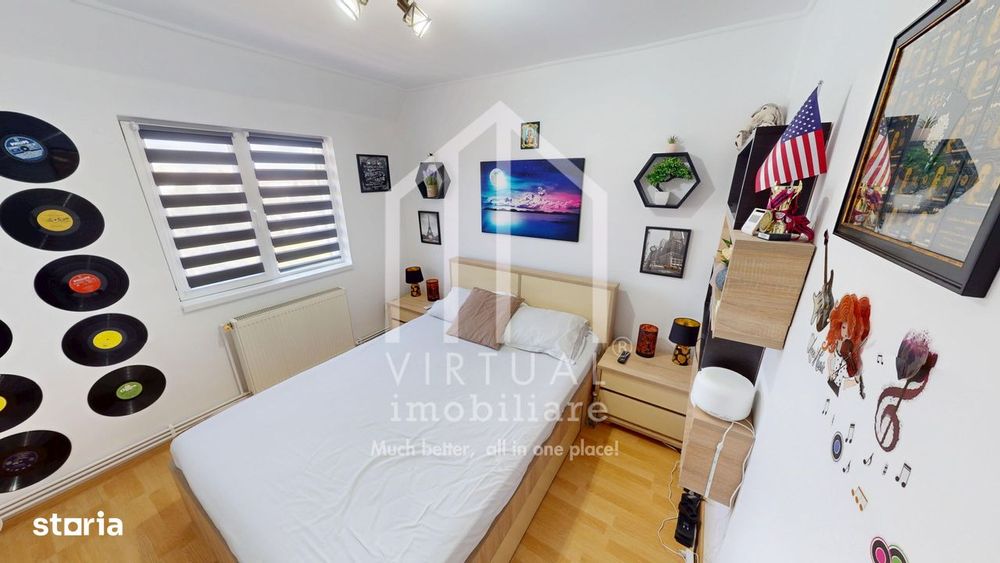 Apartament 2 camere - 41 mp utili + balcon, mobilat si utilat