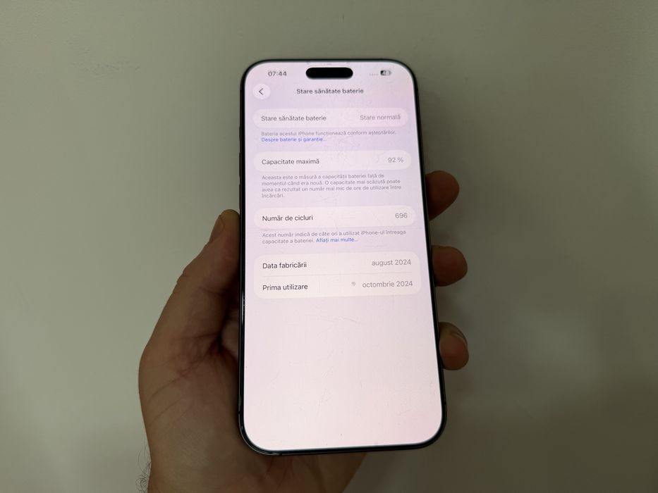 Iphone 16 Pro Max, 256 gb, Black Titanium