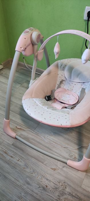 Бебешка люлка-шезлонг kikaa boo