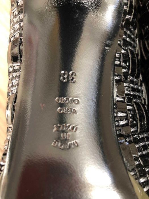 Botine stiletto piele lacuita Studio Pollini marime 38