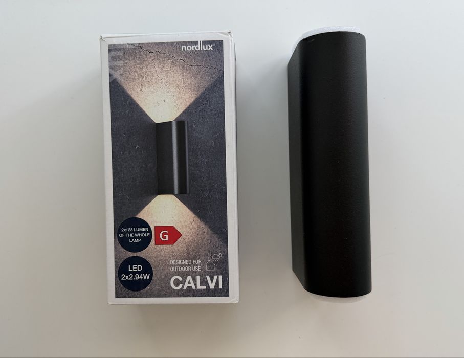 NORDLUX CALVI - 2 BUCĂȚI Aplică LED de perete pentru exterior
