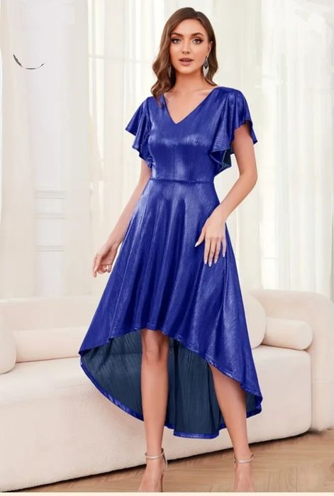 Rochiță eleganta albastru regal