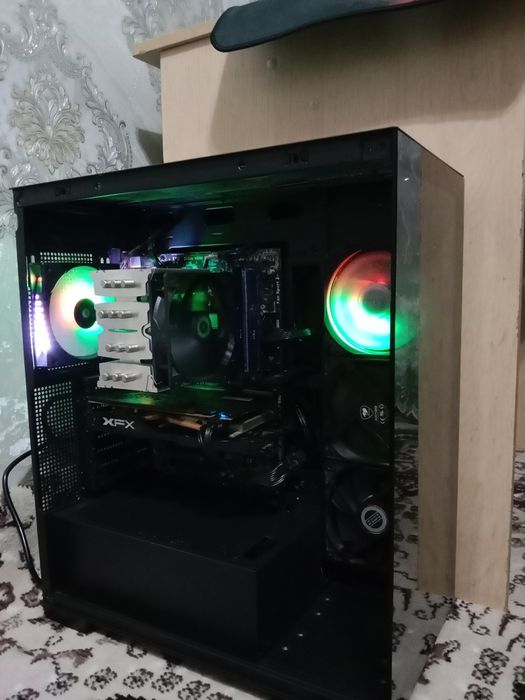 Игровой бюджетный компьютер i7 4790, rx470 4GB, 16GB hyperx blue