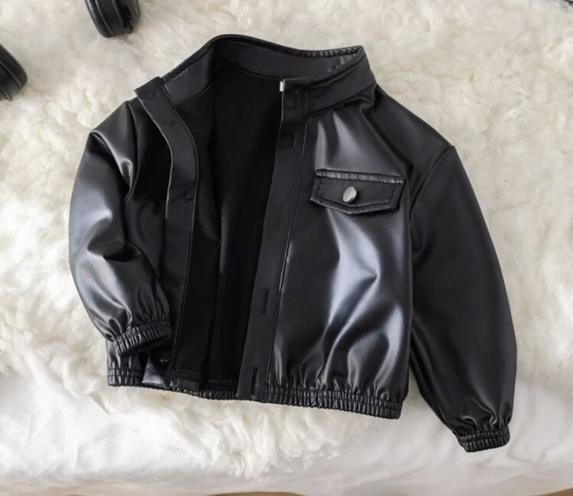 Детско яке от еко кожа