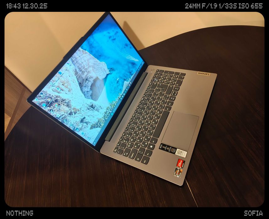 Lenovo IdeaPad Slim 3 15ABR8, 1TB, Windows 11, гаранция до 23.10.2026