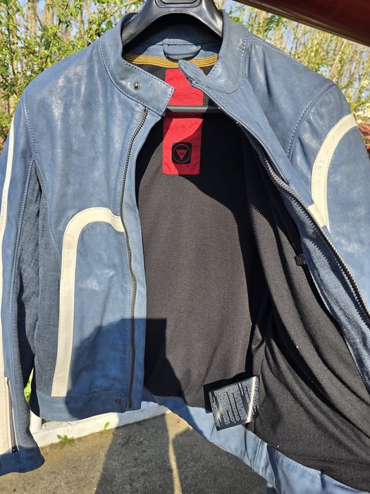 Geaca moto piele PREMIUM DAINESE S-M stare foarte buna premium