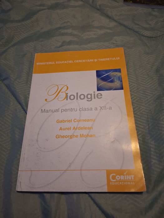 Manual biologie clasa a XII a
