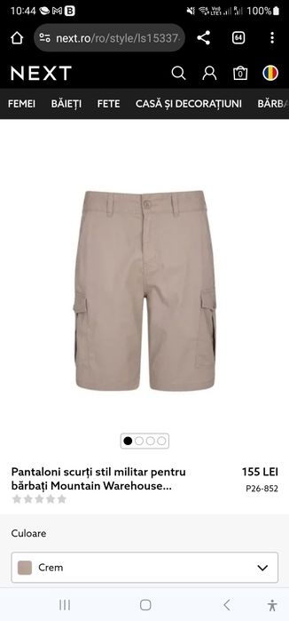 Pantaloni scurti Mountain Warehouse masura 36