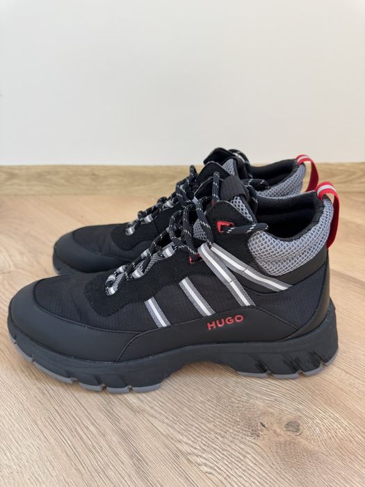 Зимни черни обувки Hugo Boss размер 44