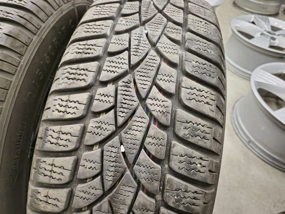 4 anvelope iarna Dunlop 215 60 17 C stare foarte buna