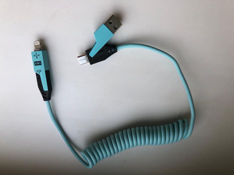 Кабель зарядка usb type c apple на айфон и андроид