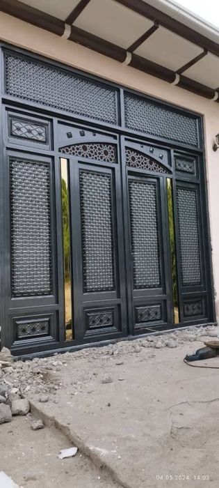 Barcha turdagi temir darvozalar zakazga yasaymiz