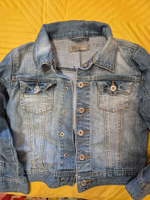 Детски якета деним размер 122 и 128