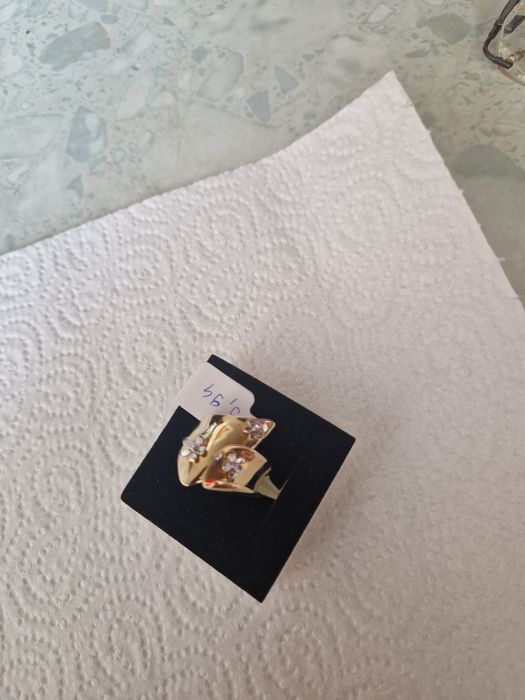 Inel dama aur 14k