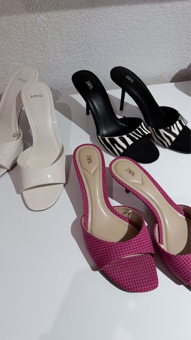 Обувки на ток Zara, Mango