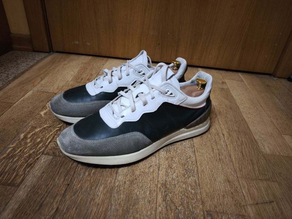 Мъжки кожени ортопедични кецове ECCO – №46