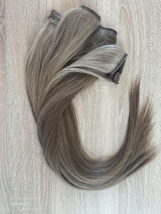 Естествена коса 200г / 65см – двойна плътност, салонно качество, балеаж