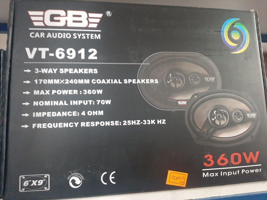 Колонки GB размер 10"  (оригинал)