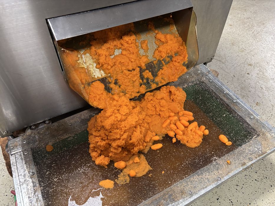 Морковные отходы