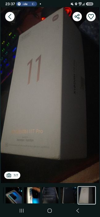 Xiaomi 11t pro 256gb 8 gb ram