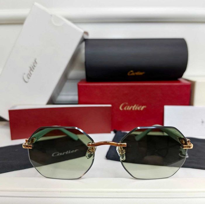 Слънчеви очила Cartier CT0439S green