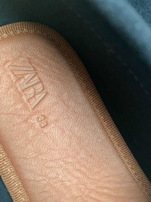 Обувки Zara, естествена кожа