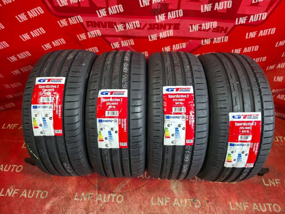 4 Anvelope de VARA - 225/45/17 - GTRADIAL - NOU - DOT 2023 ! SUPER PRET !