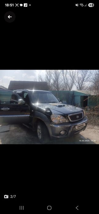 Продам машину  Hyndai terracan