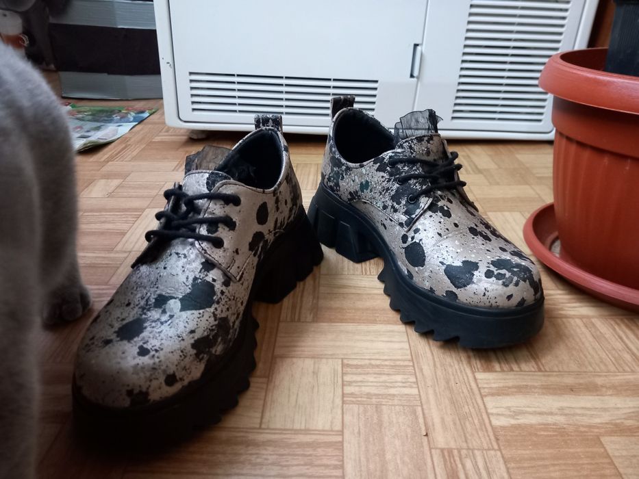 Дамски обувки, естествена кожа