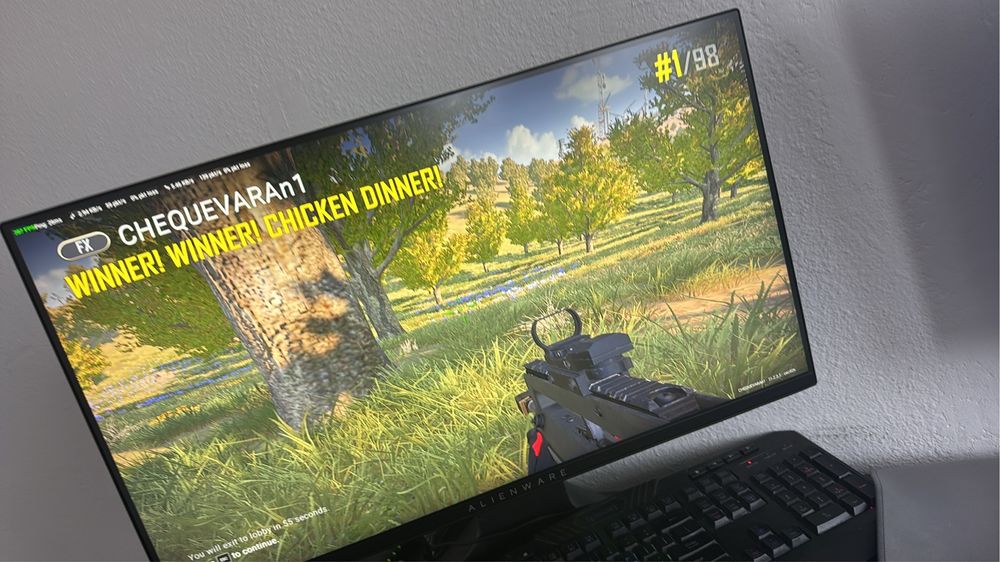 Monitor Alienware 24.5 de 240HZ 1ms