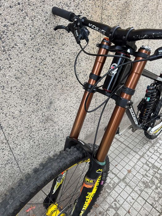 K9INE DH001-S 26''/Marzocchi 380 C2R2 Titanium/FOX DHX2/велосипед DH