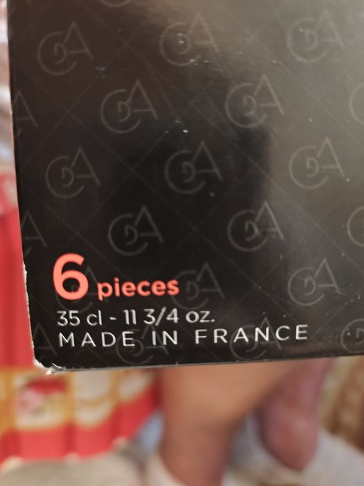 Фужеры высокие Франция