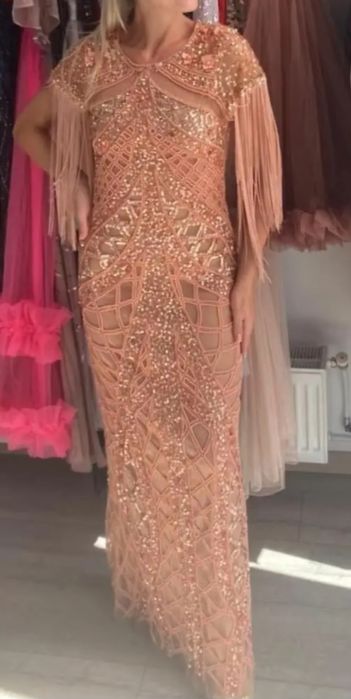 Rochie ASOS mar.38-40, perlute si dantela fina