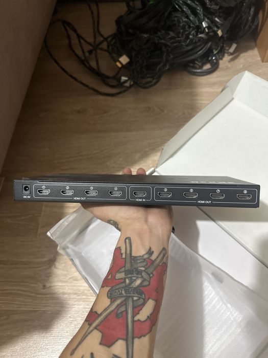 HDMI Splitter [4K] Разветвитель 1x8