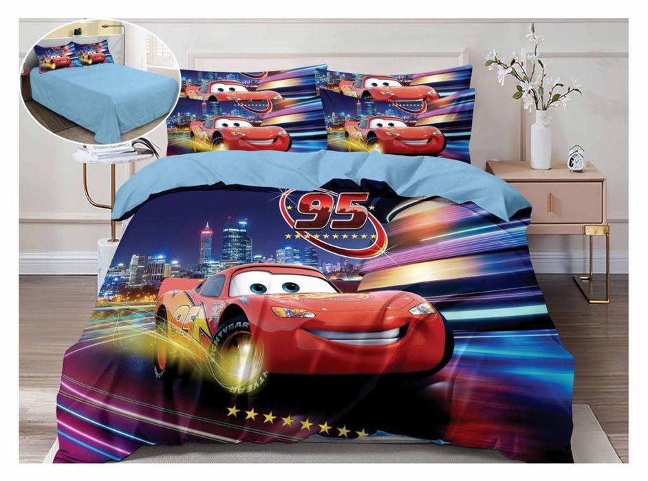 Lenjerie copii Disney 6 piese bumbac finet