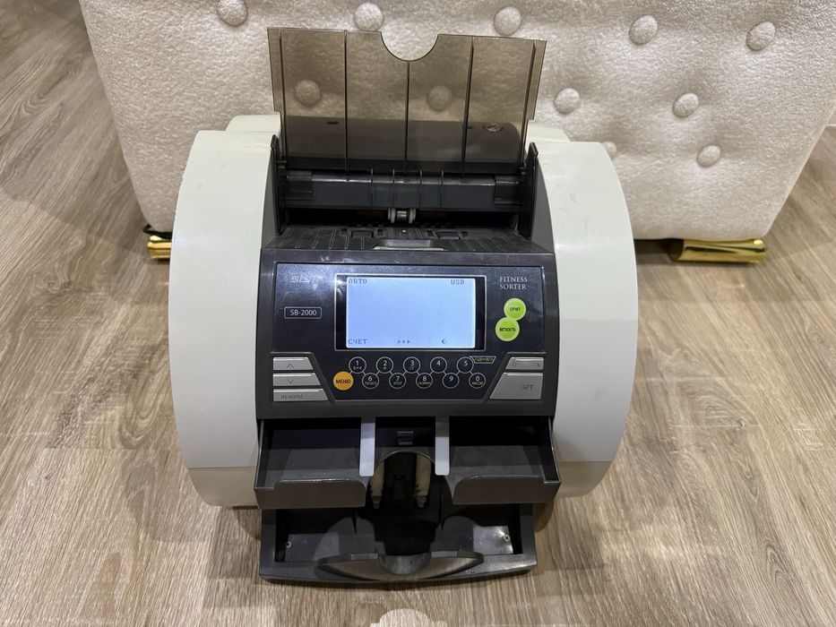 * SBM SB-2000 банковская купюросчетная машинка - фасовщик купюр оригин