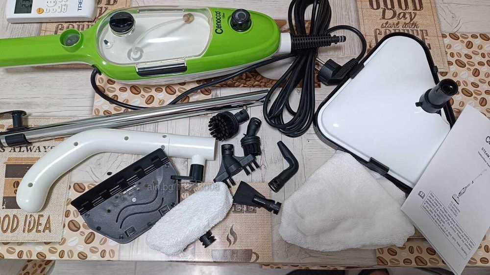Парочистачка Cenocco CC9074-GRN 1300W 8 в 1