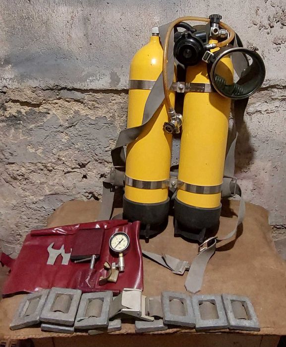 Акваланг "Украина ", 9×2 литра.