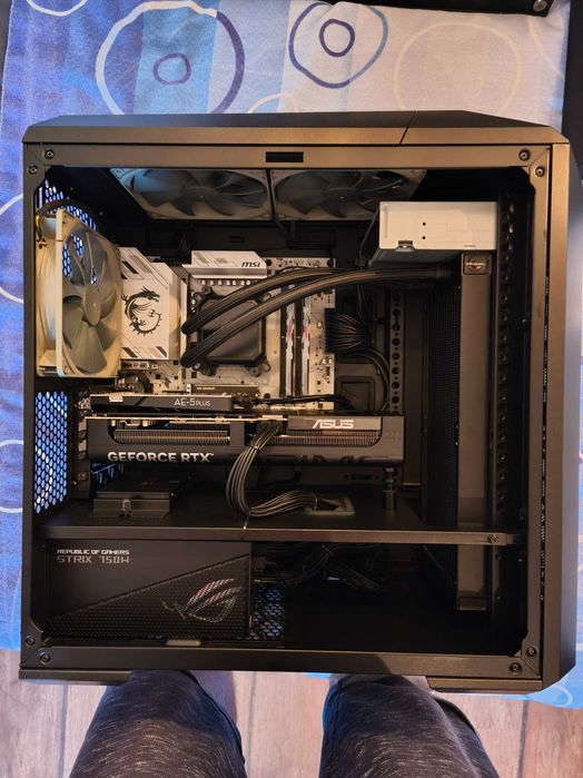 PC AMD Ryzen 9700x | Asus Prime RTX 5070 OC Edition | MSI B850 Wi-Fi6 | 32 GB DDR5 RGB | SSD 4TB | Creative AE-5 Plus  | Garanție.