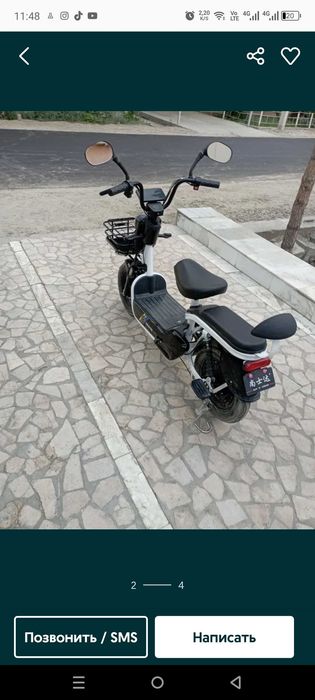 Скутер б/у сотилади