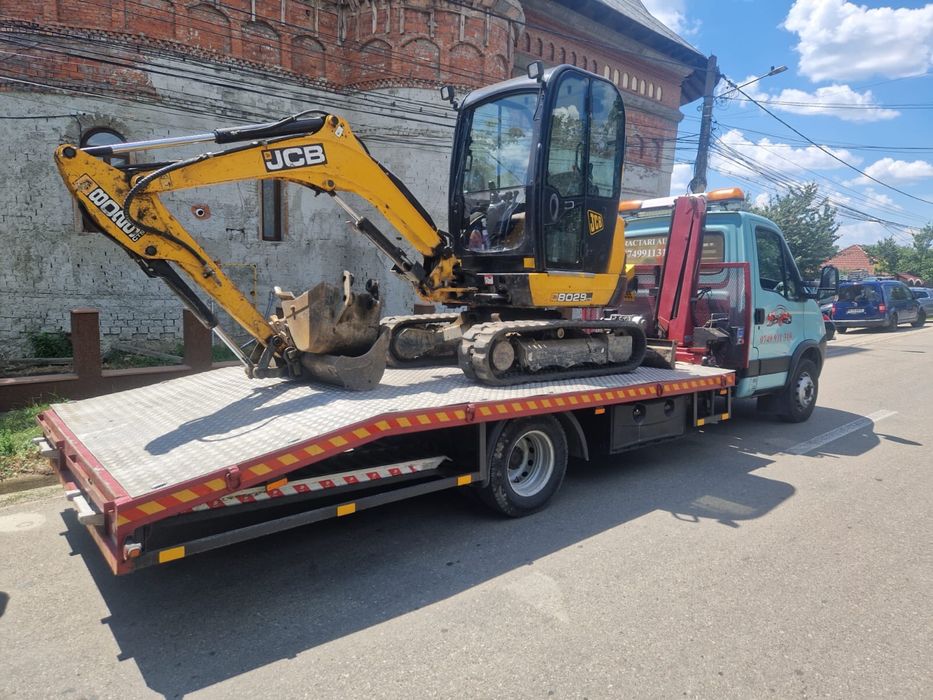 Vand platforma iveco cu macara