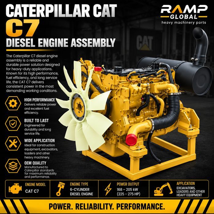 Двигатель Caterpillar C7