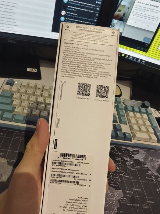 Продам Samsung Galaxy Watch 7 40mm green в идеальном состоянии фулл