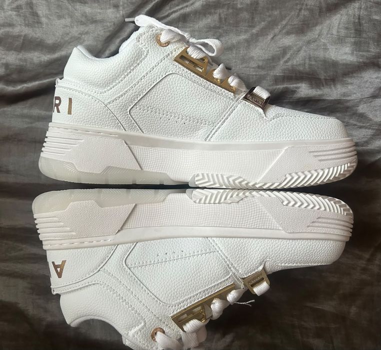 Amiri MA-1 White/Gold – Full Box